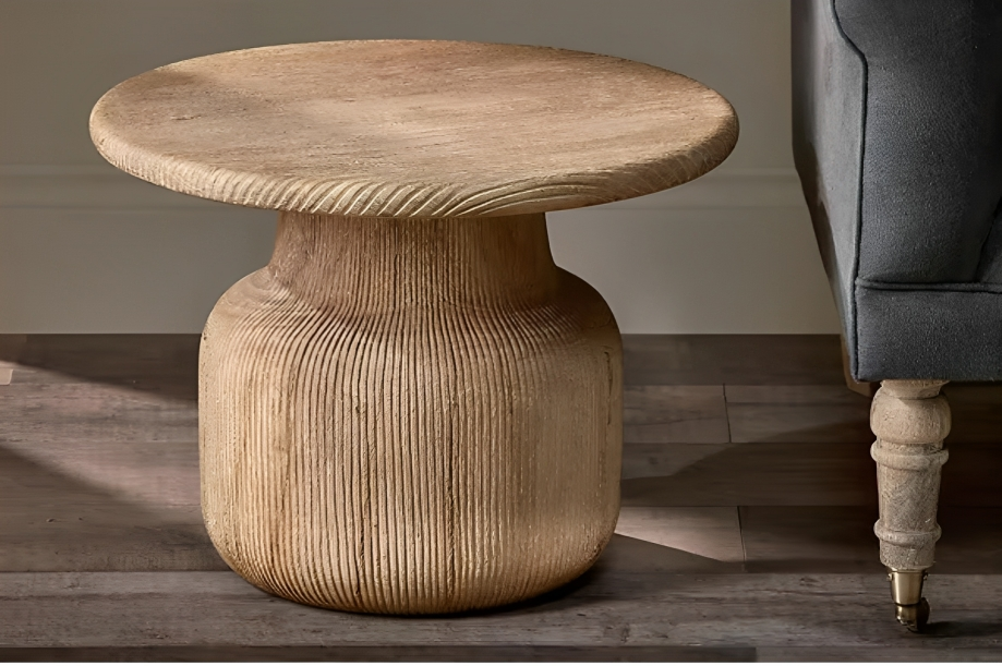 Scratched Side Table